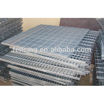 Grating de aço galvanizado para offshore, piso galvanizado